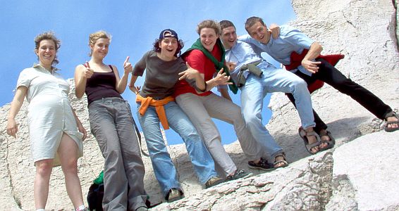 Calanques 6 enfants Corpet 2005